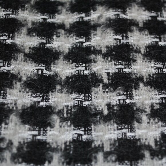 NWT Ann Taylor Skirt Size 2 Wool Blend Houndstooth Pencil Skirt - Picture 7 of 11